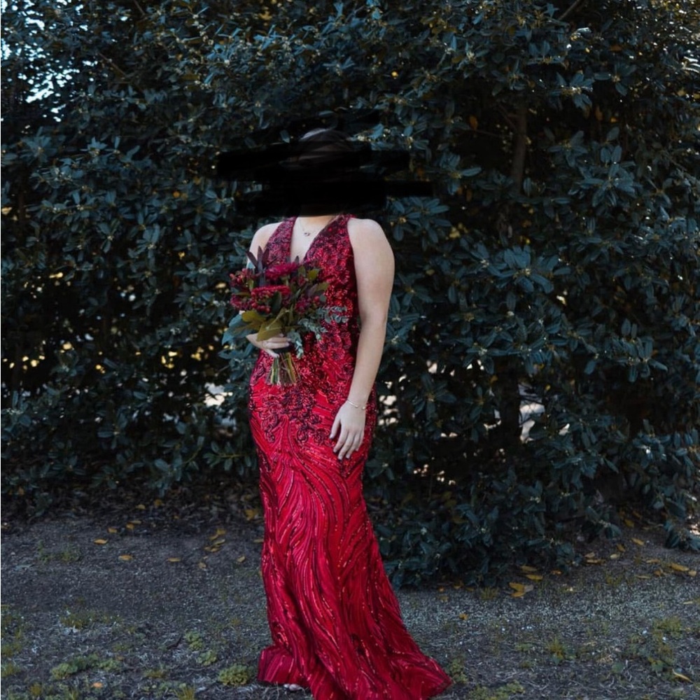 Jovani sequin dress